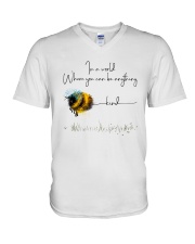 Be Kind In A World V-Neck T-Shirt thumbnail