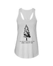 I Must Go Ladies Flowy Tank thumbnail