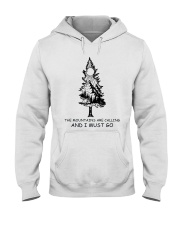 I Must Go Hooded Sweatshirt thumbnail