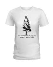 I Must Go Ladies T-Shirt thumbnail