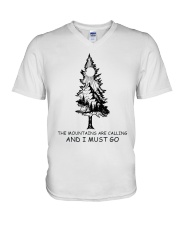 I Must Go V-Neck T-Shirt thumbnail