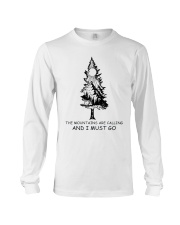 I Must Go Long Sleeve Tee thumbnail