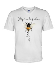 Whisper Words Of Wisdom V-Neck T-Shirt thumbnail