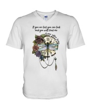 Time After Time V-Neck T-Shirt thumbnail