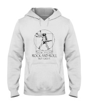 Only Rock And Roll Hooded Sweatshirt front