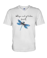 Whisper Words Of Wisdom 1 V-Neck T-Shirt thumbnail