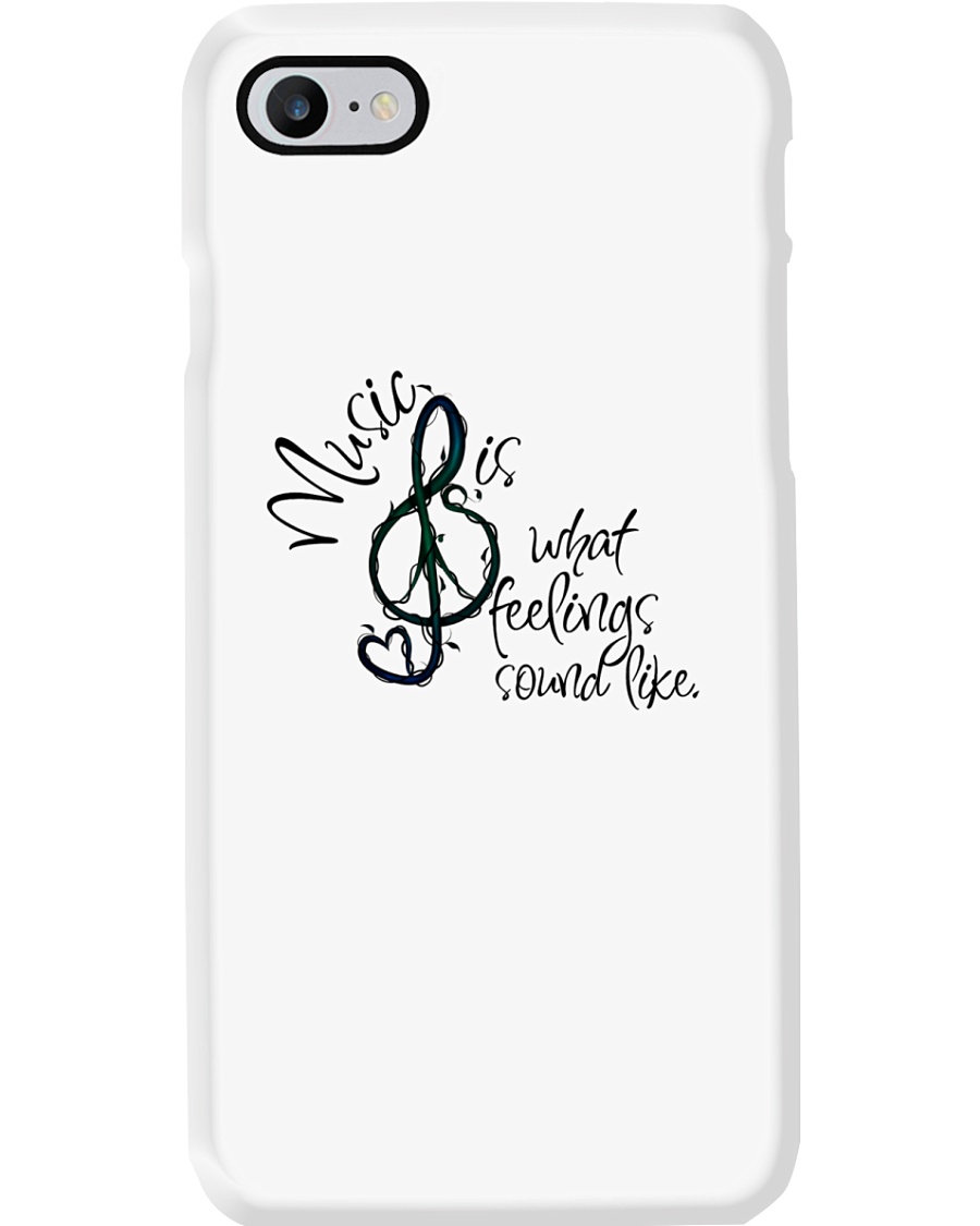 Music Is What Feelings Sound Like Hippie Phone Case