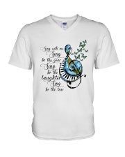 Sing With Me Sing For The Year V-Neck T-Shirt thumbnail