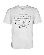 We All Live In Yellow Submarine V-Neck T-Shirt thumbnail