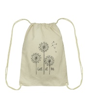 Let It Be Drawstring Bag thumbnail