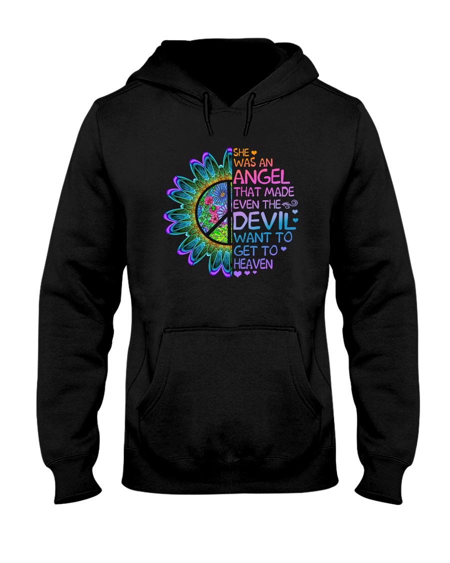 She Was An Angel Hooded Sweatshirt