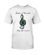 People Living Life In Peace Classic T-Shirt thumbnail