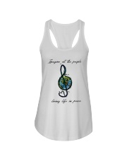 People Living Life In Peace Ladies Flowy Tank thumbnail