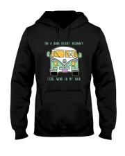 On A Dark Desert Highway Hooded Sweatshirt front