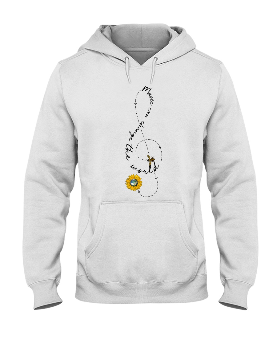Music Can Change The World Hooded Sweatshirt
