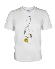 Music Can Change The World V-Neck T-Shirt thumbnail