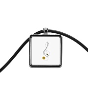 Music Can Change The World Cord Rectangle Necklace thumbnail