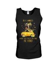 Be Kind In A World Unisex Tank thumbnail