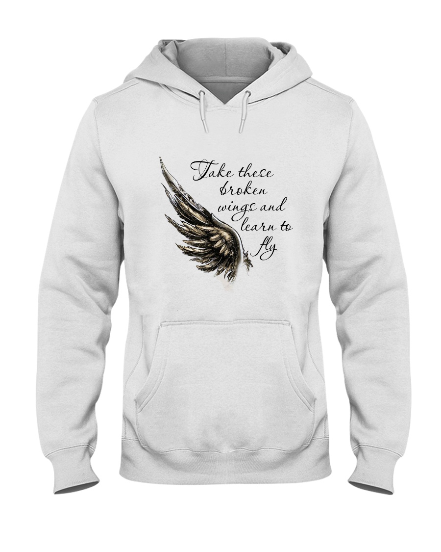 Take These Broken Wings Hooded Sweatshirt