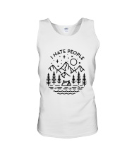 I Hate People Unisex Tank thumbnail