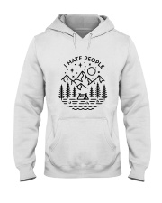 I Hate People Hooded Sweatshirt thumbnail