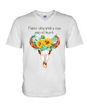 Flower Child V-Neck T-Shirt thumbnail