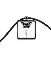 Let It Be Cord Rectangle Necklace thumbnail