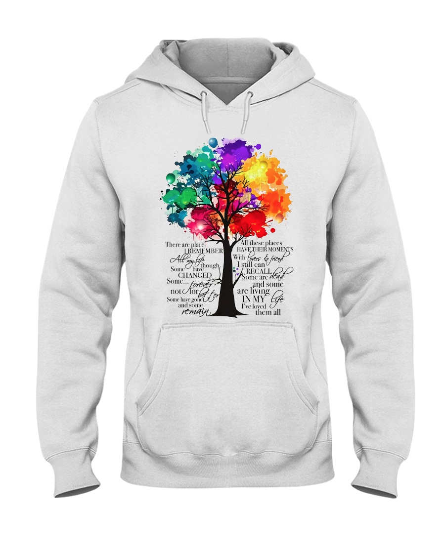 There Are Places I Remember Hooded Sweatshirt