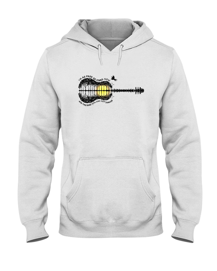 Freedom As A Bird Hooded Sweatshirt