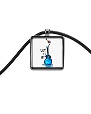 Let It Be Cord Rectangle Necklace thumbnail