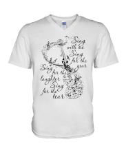 Sing With Me Sing For The Year V-Neck T-Shirt thumbnail