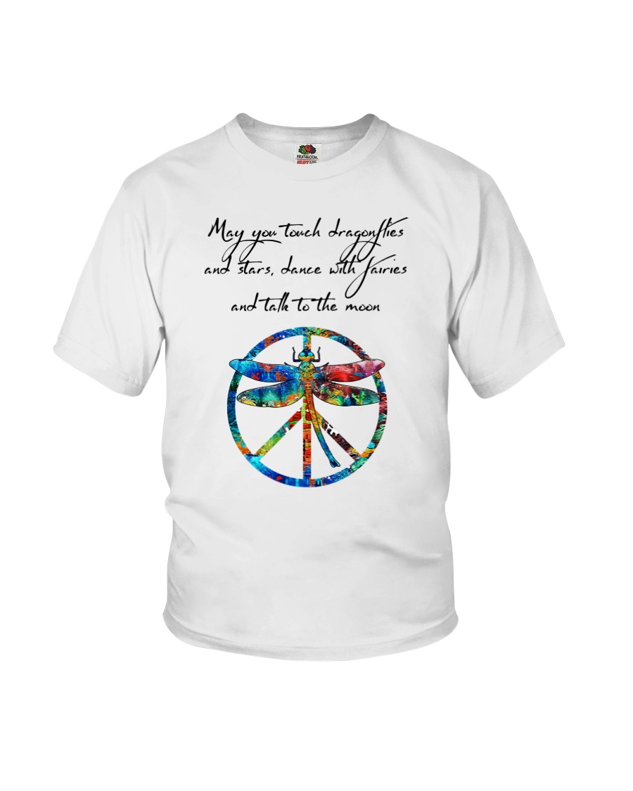 May You Touch Dragonflies And Stars Hippie Youth T-Shirt