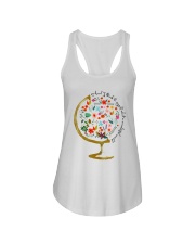 Myself What A Wonderful World Ladies Flowy Tank thumbnail