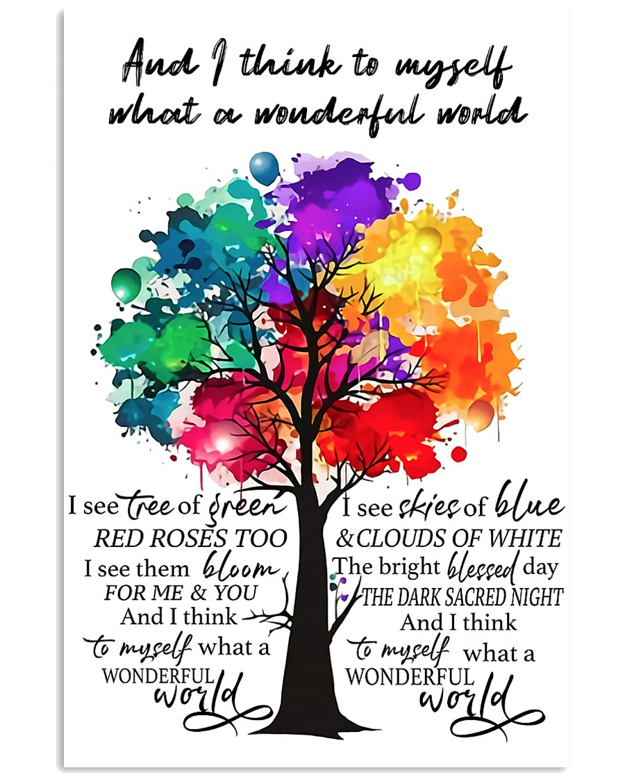 And I Think To Myself 11x17 Poster