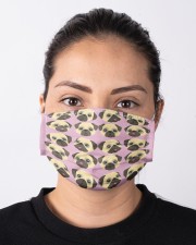 Cute Pug Cloth face mask aos-face-mask-lifestyle-01
