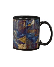 Abstract modern pattern mask Mug thumbnail