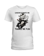Jack Skellington underestimate me thatll shirt Ladies T-Shirt thumbnail