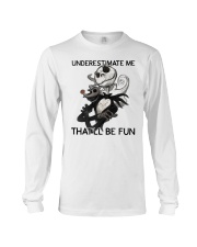 Jack Skellington underestimate me thatll shirt Long Sleeve Tee thumbnail