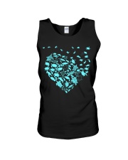 Turtle hearts Unisex Tank thumbnail