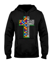 I can do all things through who strengthens shirt Hooded Sweatshirt thumbnail