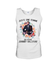 Juste une femme Unisex Tank tile