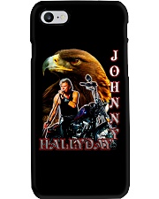 Aigle sur moto Phone Case tile