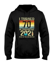 I Turned In Quarantine Hooded Sweatshirt tile