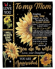 Mother's Day Gift 2020 - To my Mom Small Fleece Blanket - 30" x 40" front