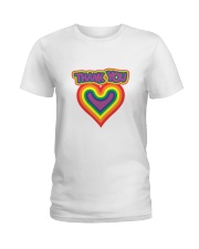 nhs rainbow thank you Ladies T-Shirt thumbnail