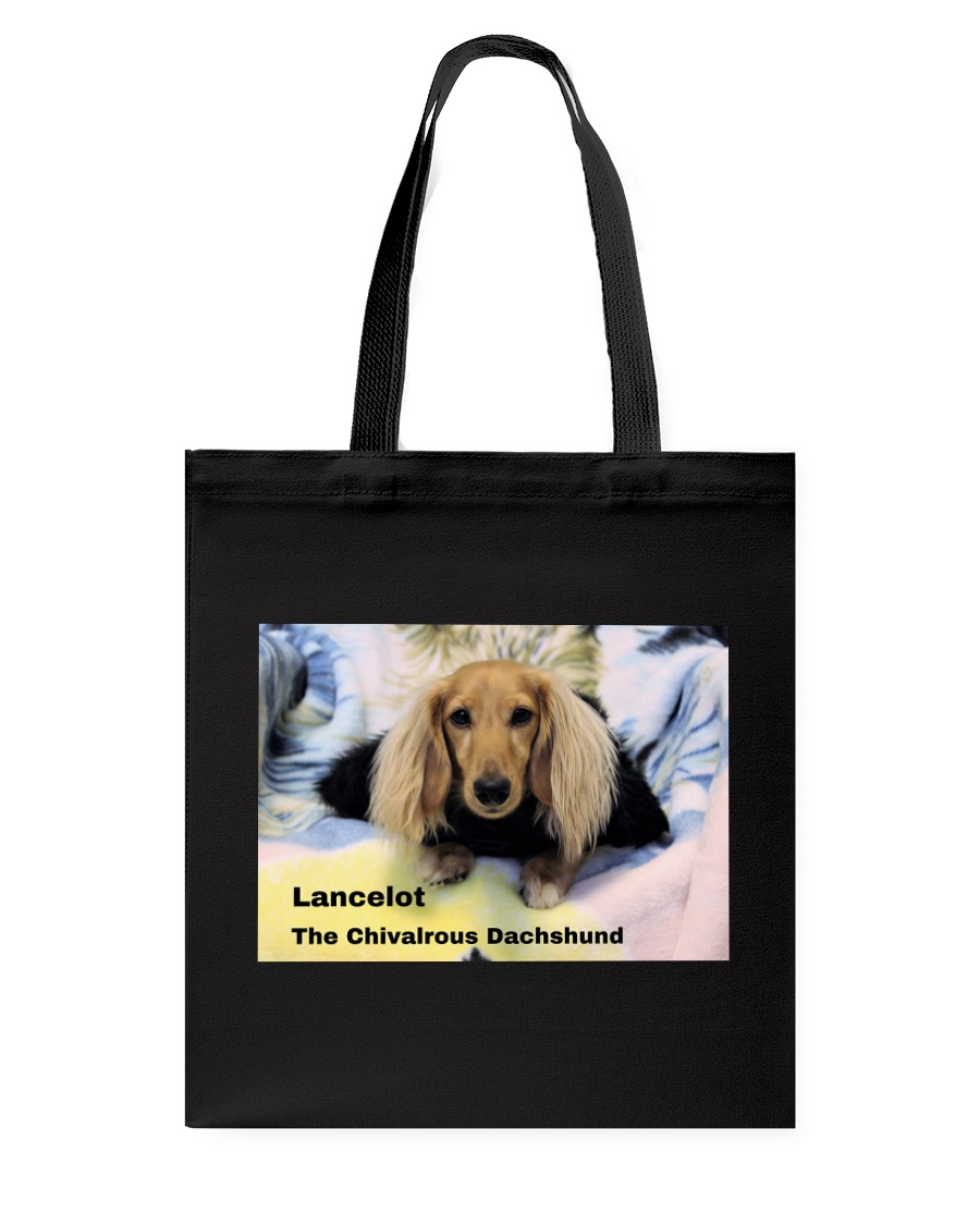 Lancelot The Chivalrous Dachshund Tote Bag