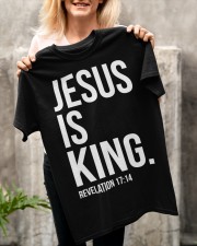 Jesus Is King Bible Scripture Classic T-Shirt apparel-classic-tshirt-lifestyle-front-117