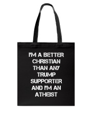 I'm A Better Christian Tote Bag tile