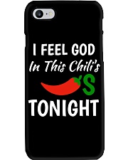 I Feel God In This Chili's Tonight Phone Case tile