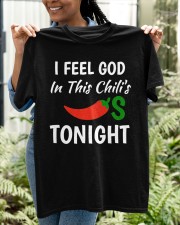 I Feel God In This Chili's Tonight Classic T-Shirt apparel-classic-tshirt-lifestyle-front-130